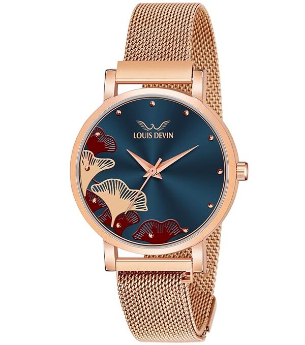 LOUIS DEVIN LD‑RG162‑BLU wristwatch